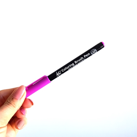 Caneta Pincel Koi Coloring Brush Pen - Iris XBR#124 - Imagem 2