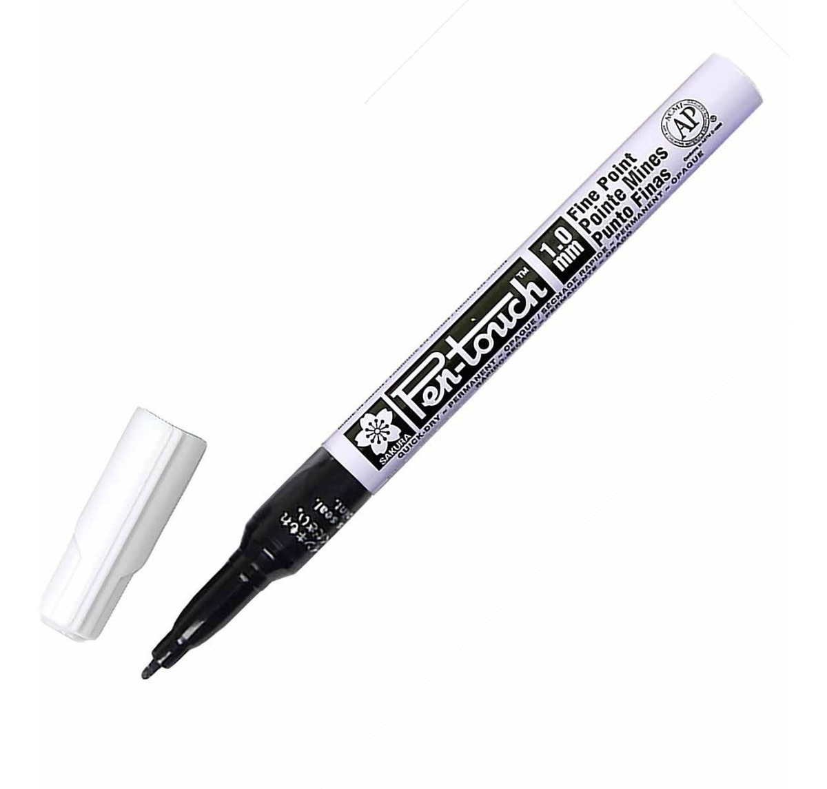 Caneta permanente Pen Touch Sakura 0.1mm - Preto